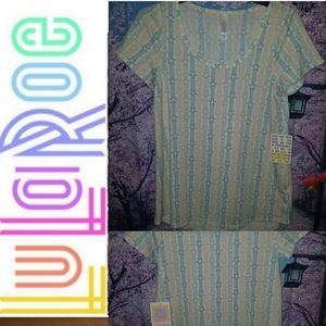 🆕 Women's LulaRoe Stars Sleep Top Size XXS